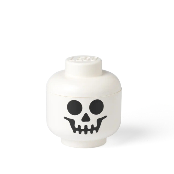 Lego Spooky Skeleton Small Storage Head Container - Picture 1 of 7
